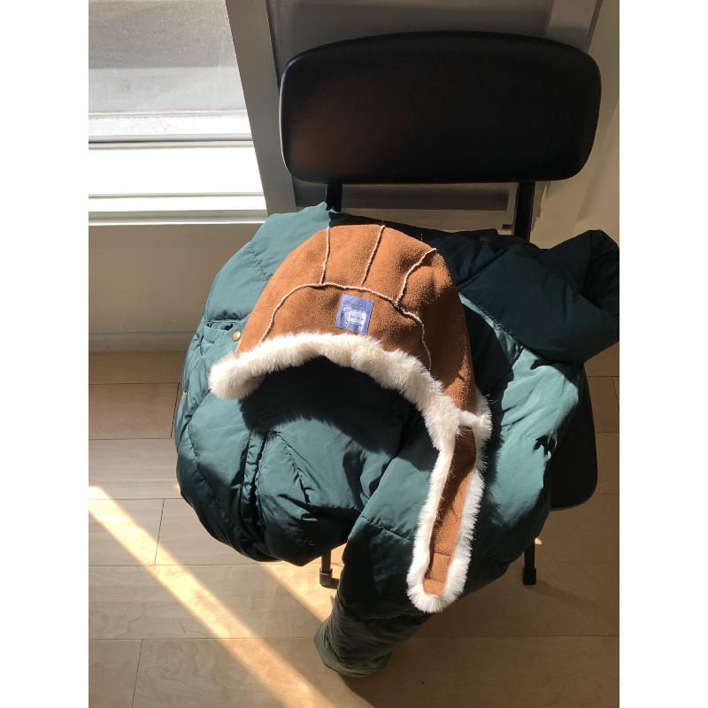 

Замшевая шапка-ушанка Лэй Фэн, Северо-восточная защита от холода, снежная шапка для женщин, теплая плюшевая уличная лыжная ветрозащитная шапка с защитой ушей для осени и зимы One Size