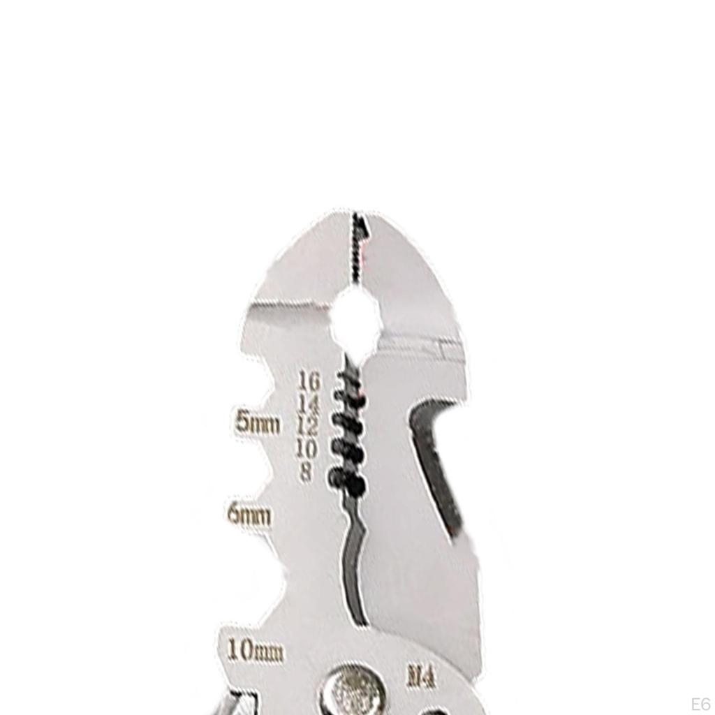 Foldable Wire Stripper Cable Cutting Tool Pliers Crimping for Clamping