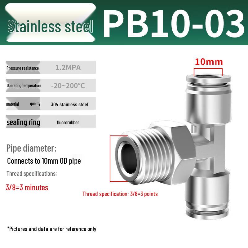 

Jingyuheng Stainless Steel Pneumatic Quick-Connect Internal Thread Fitting