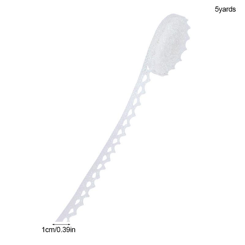 5/10Yard Gold Silver Lace Net Trim Ribbon Curve Lace Fabric Sewing Centipede Braided Lace Wedding DIY Clothes Craft Accessories