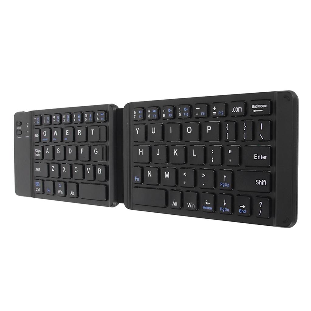 Foldable Bluetooth Keyboard Slim Pocket Size Portable Wireless Keyboard for Windows7 8 Tablet