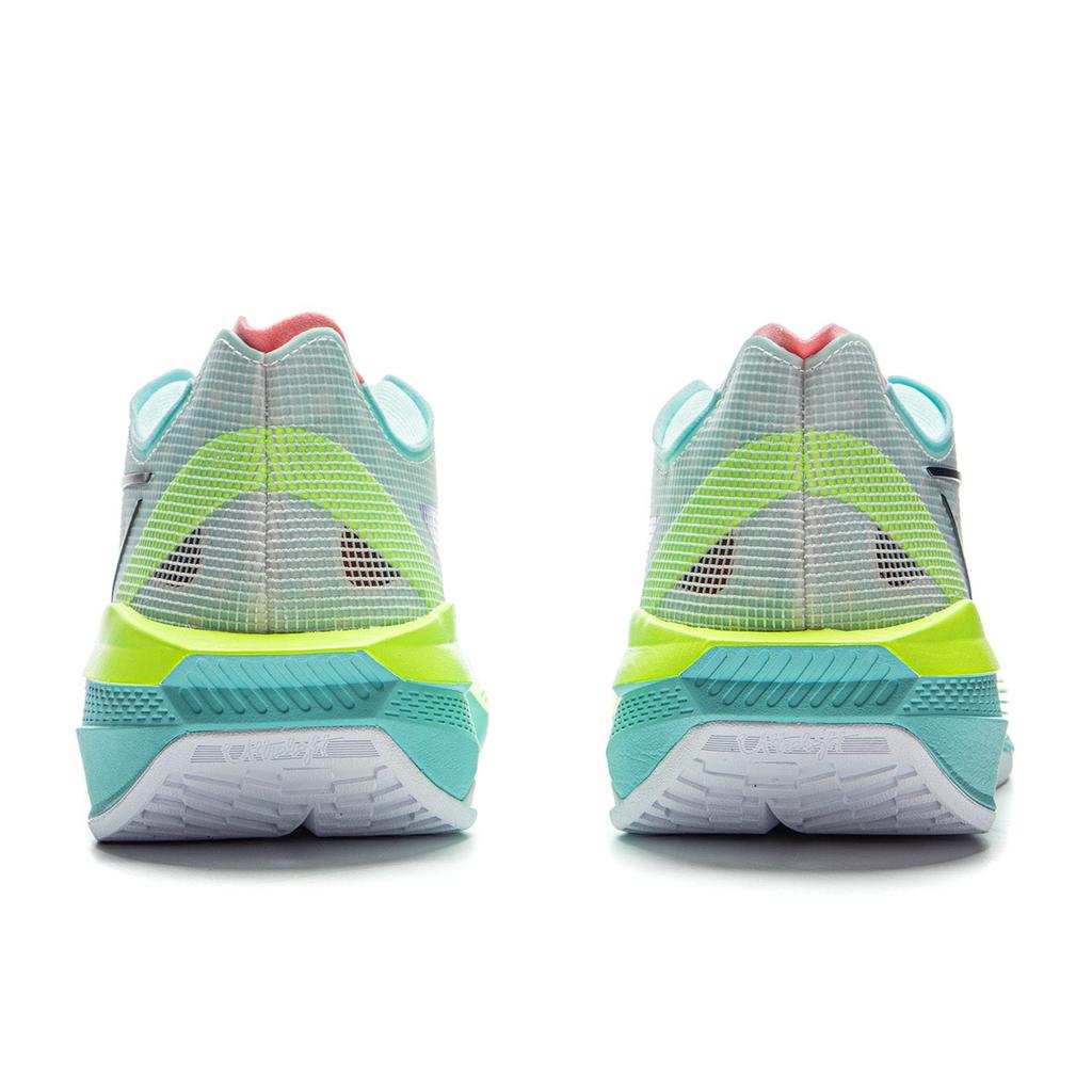Scarpe da Basket Li Ning Super Light 2025 Basse da Uomo Bianco Verde ABAV007-8