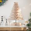 Wooden Christmas Tree for Decoration 80 Cm Solid Pine Wood