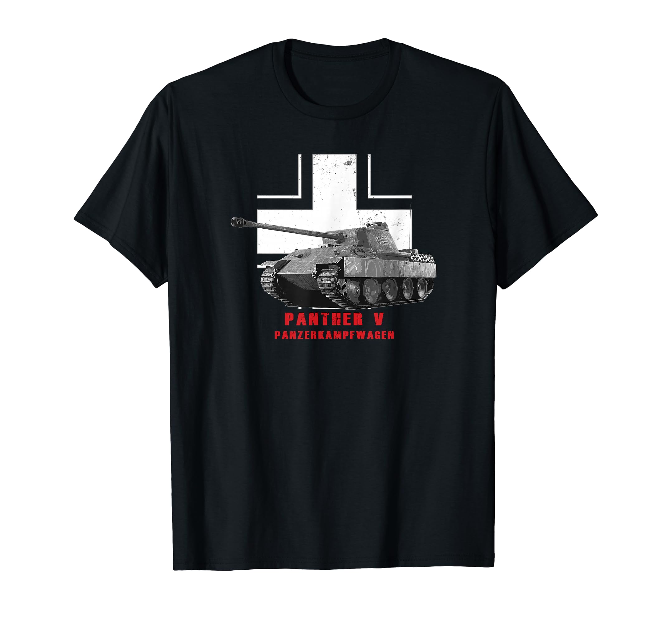 

Battle Tank WW2 Panther V T-Shirt