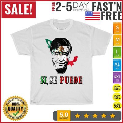 Si Se Puede Journée Cesar Chavez T-shirt Vintage Homme Mode 2023 T-shirt Femme NOUVEAU