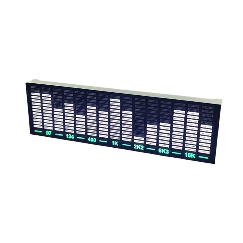 LED Light Music Spectrum Pickup Rhythm Analyzation Light Display Voice Activated Sound Level Indicator Meter Car Atmosphere