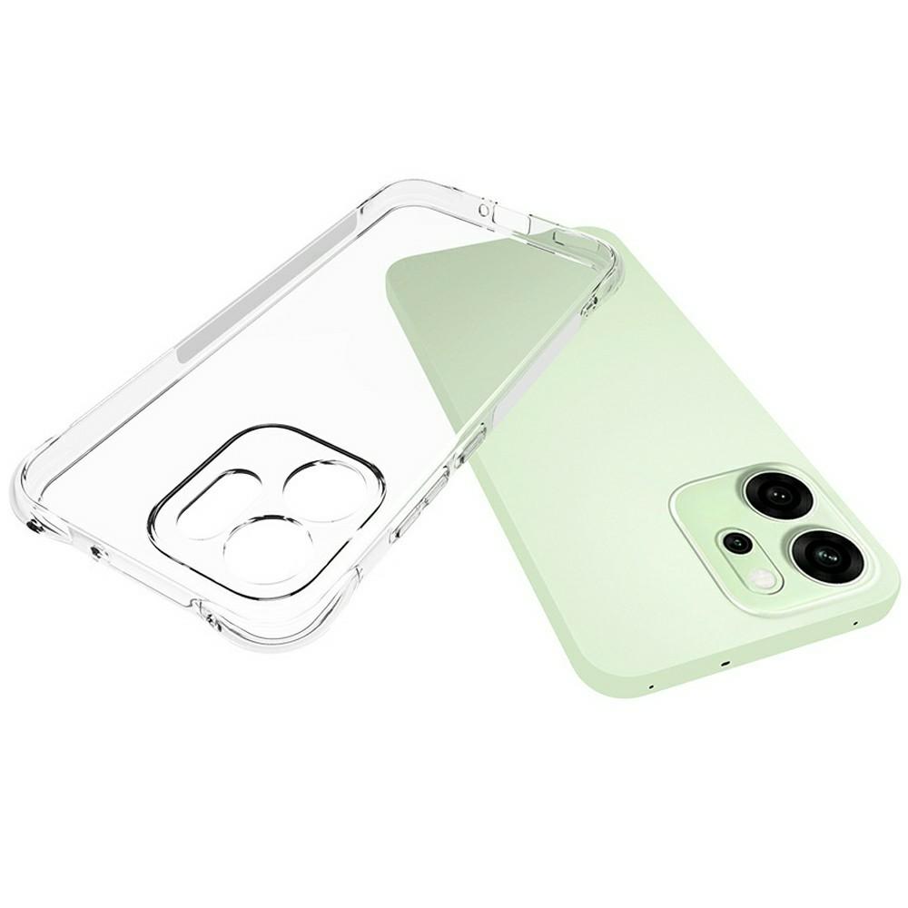

For Oppo Reno14 5G (Global) TPU Phone Case Non Slip Transparent Mobile Phone Cover A