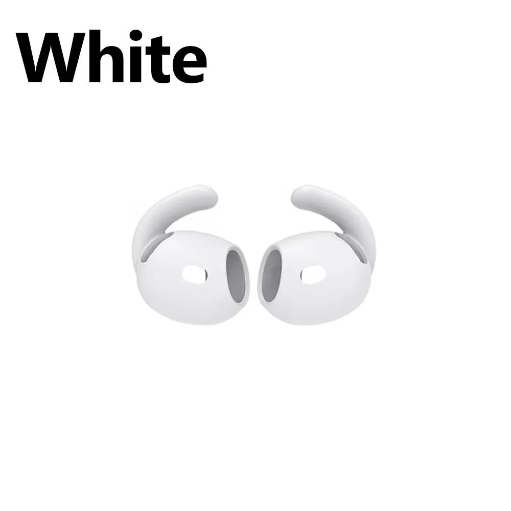 Anti-Slip Ear Hooks,1-2 Pairs black or white Anti-Lost Grips, Secure Earbud Accessories for AirPods Pro 3rd Gen 2026