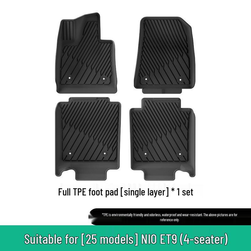Custom Floor & Trunk Mats for 2025 NIO ET9 - TPE Material