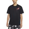 Jordan T Shirts Men's Black Crew Neck Moderate Straight Fit DO1928-010