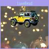 Mirror Acrylic Vehicle Ornament With Offroad Theme Car Interior Gift Decoration