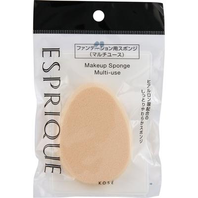 Esponja de maquiagem ESPRIQUE (multiuso) Fundação (De outros) Use o lado A para áreas grandes, como bochechas e testa, e o lado B para áreas pequenas, como
