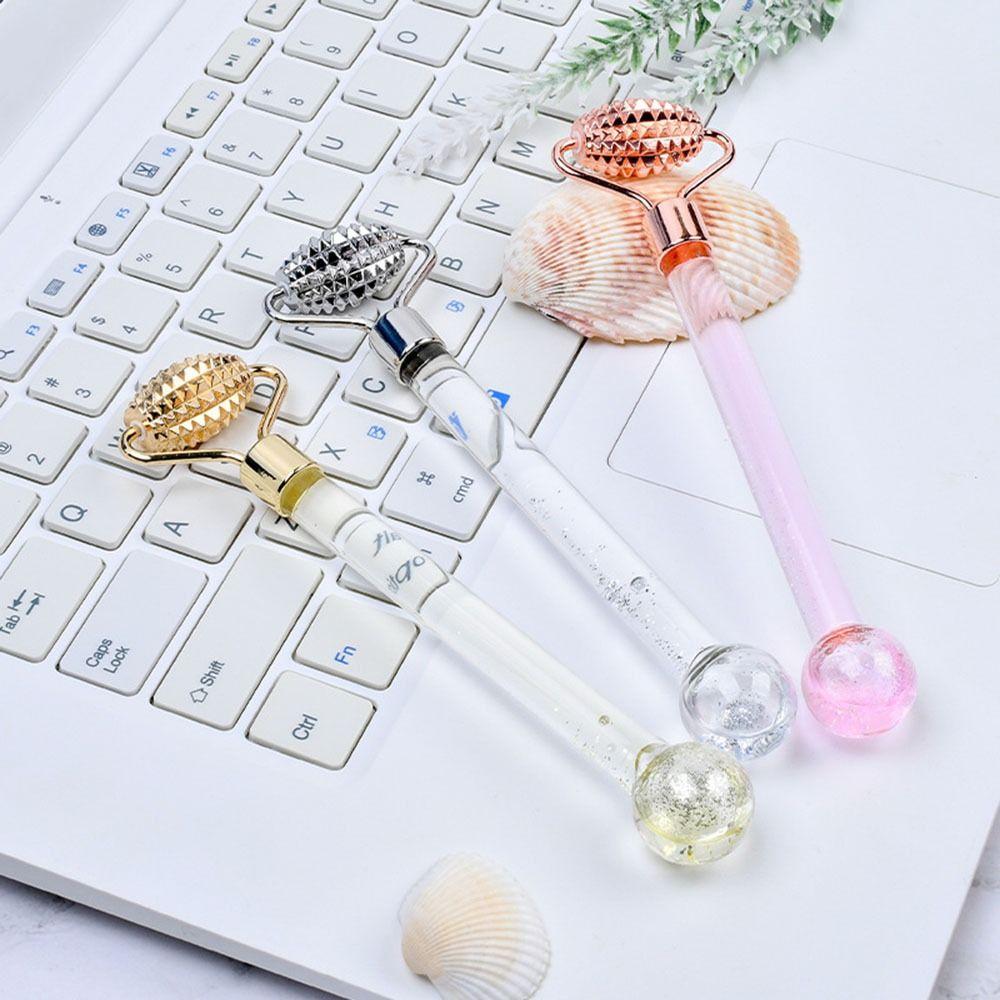 

Skin Beauty Spa Eye Massager Crystal Face Roller Massager Ice Hockey Roller Massager Women