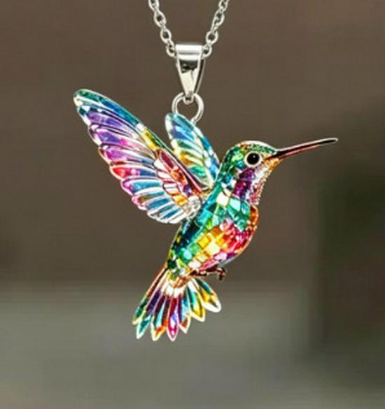 2024 Retro Spring Acrylic Bird Earrings - Colorful European & American Design