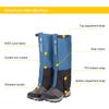 Outdoor Leg Gaiters Waterproof Snow Boot Guard Adjustable Shoe Cover Lightweight Breathable for Men Women Mountain Climbing