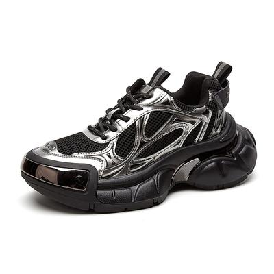Interstellar Transporter Trendy Dad Shoes for Men and Women with the Same Versatile Breathable Sports Shoes Platform Summer Couple Casual Shoes