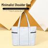 Women's Multi-Pocket Canvas Crossbody & Shoulder Travel Tote