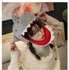 Funny Shark Doll Hat & Hugging Pillow - Marine Animal Chicken Leg Plush Toy