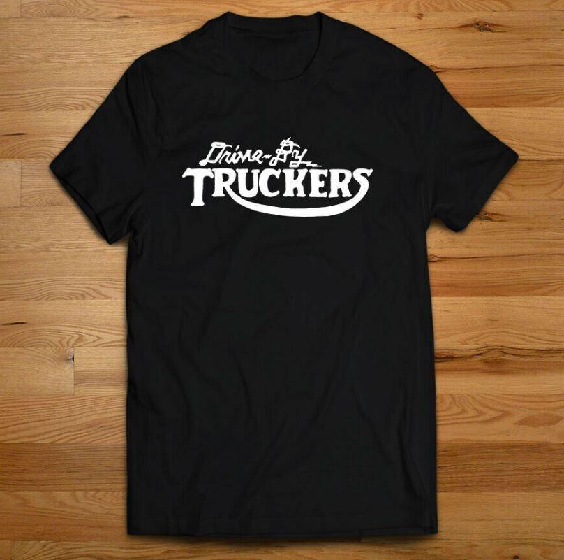 Drive-By Truckers Rock Band Logo Men039s T-shirt Tee Size S-5XL Unisex T-Shirt XXXL