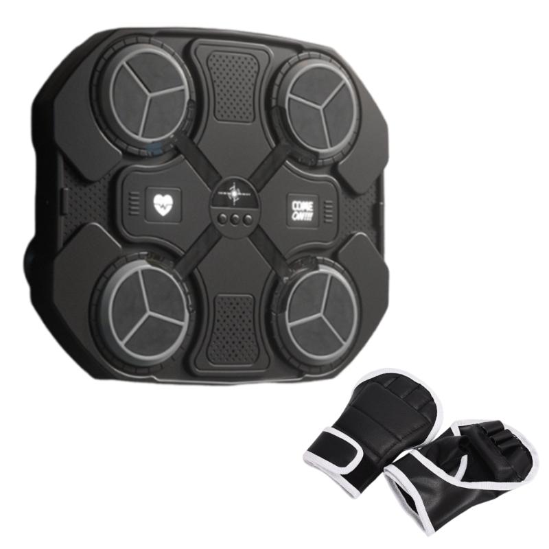 Kid Boxing Training Workout Equipment with Boxing Gloves Wall Mounted Boxing Targets Punching Bag Musical Boxing Machine