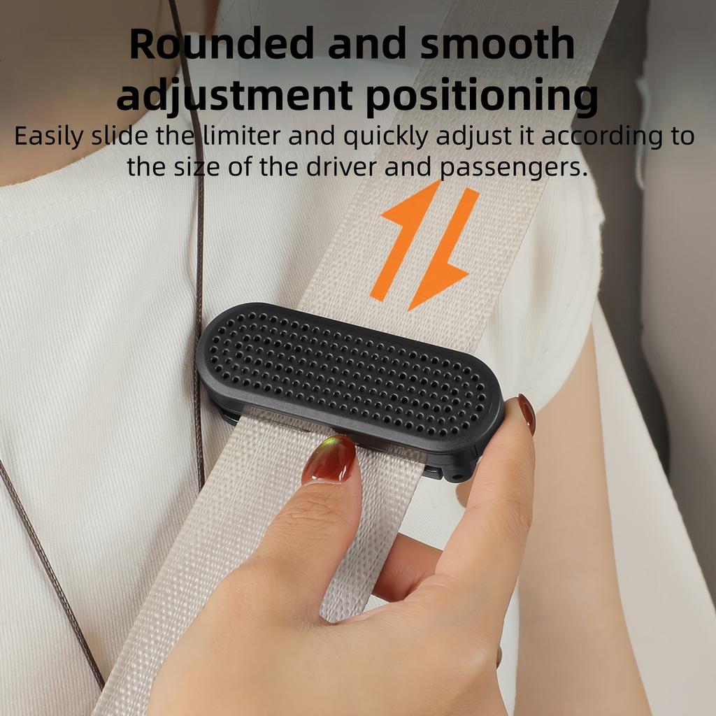 New Adjustable Car Safety Seat Belts Holder Auto Safety Belt Clips Seat Belt Stop Adjustment Clips Car Seat Belt Retention Clips