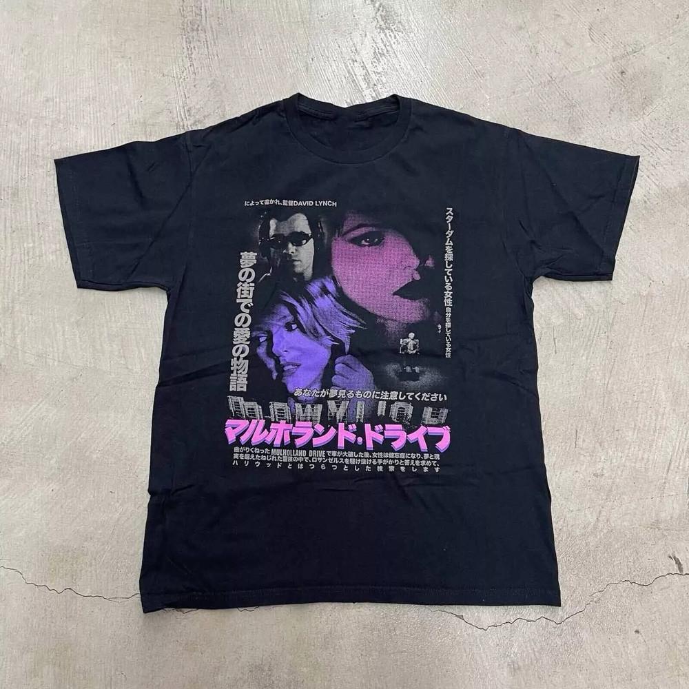 Mulholland Drive David Lynch Movie Shirt Black Unisex S-2345XL CG2411 Unisex T-Shirt XXXXL