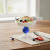 High Feet Glass Ice Cream Bowl Heat-resistant Dessert Cup Creative Cold Drink Cup  Breakfast