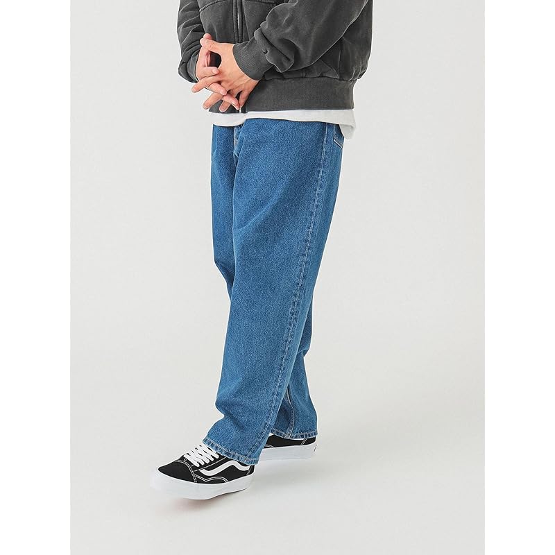 [Beams] 100 Famous Products Jeans Wide Tapered Denim Men's INDIGO(USED) L 11211131791