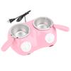 Electric Melting Chocolate Pot with Dual Pots Candies Making Even Heating Chocolate Warmer for