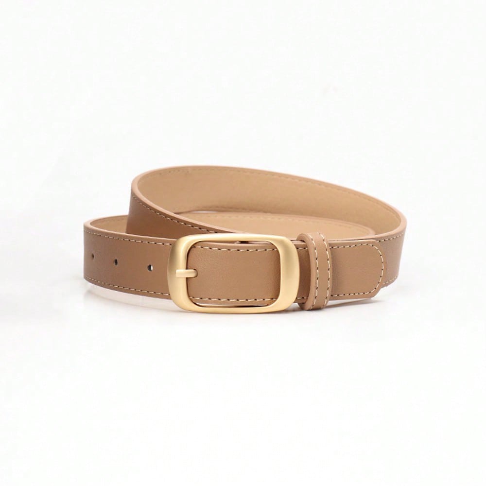 Fashion Versatile Women's Belt Pin Buckle Simple Belt Women's Premium Decorative Belt