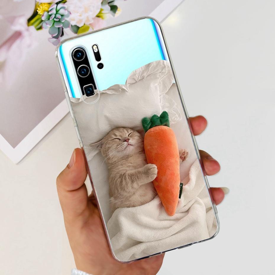 Lovely Printing Case For Huawei P30 Pro P 30 P30 Lite Soft Silicone TPU Back Cover For Huawei P30 P30lite P30pro Phone Cases