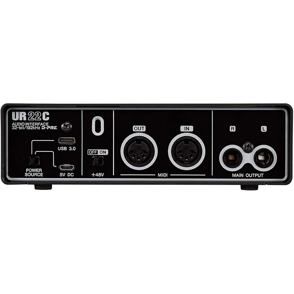 STEINBERG (Steinberg) audio interface USB 3.0 (Type-C) compatible 2 in 2 Outcubase AI UR22C audio...