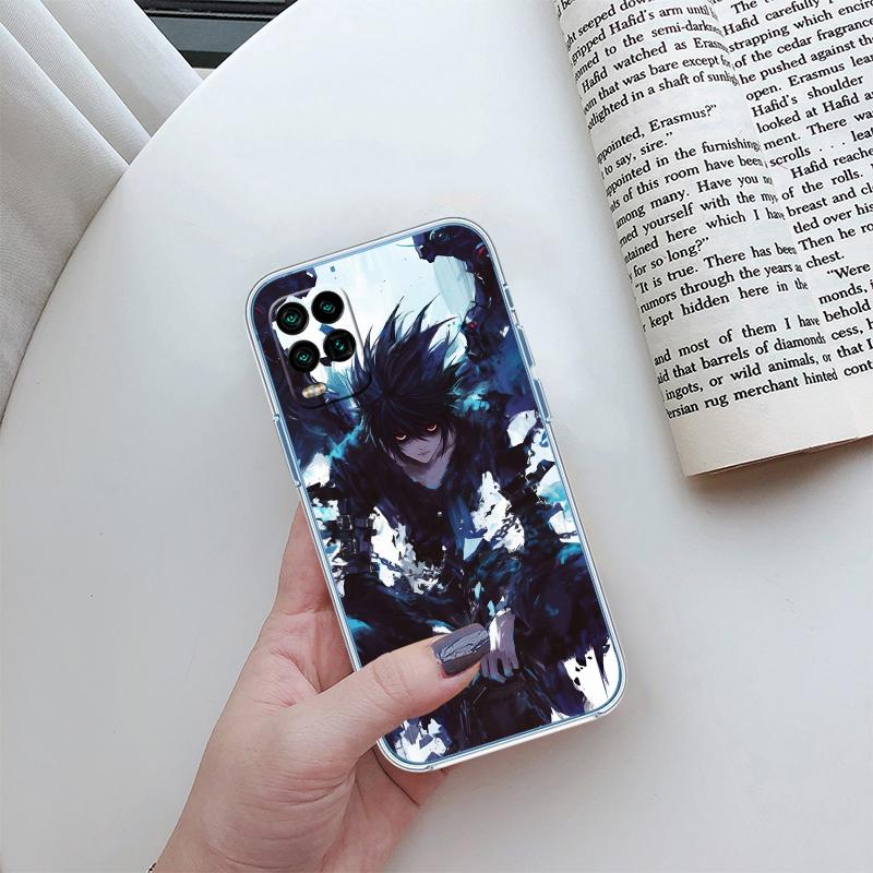 Death Note Ryuk kira Transparent Phone Case for Motorola Moto G40 G04 G05 One Ace Action Fusion + Plus Hyper Macro Vision Zoom