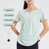 Women's Quick-Dry Yoga & Fitness Short-Sleeve Top