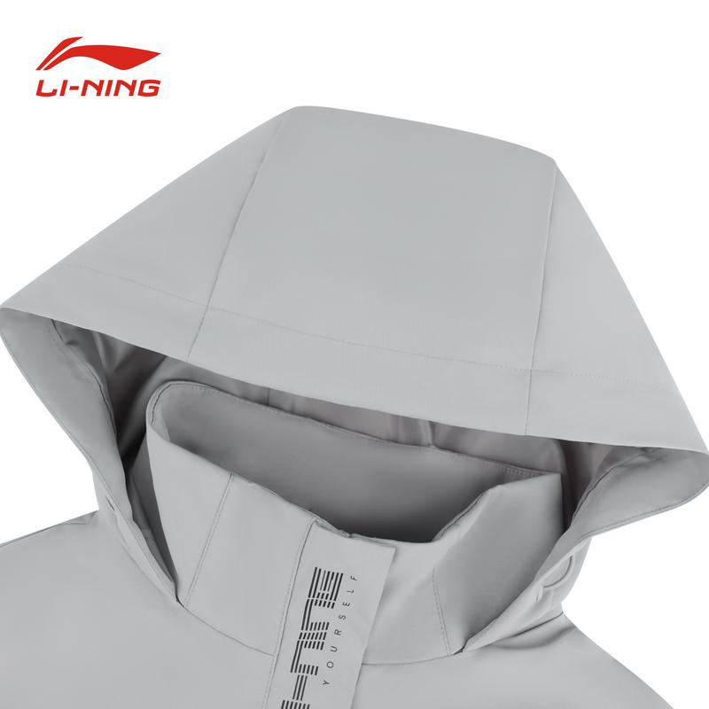 Li-Ning Unisex Water-Repellent Hooded Windbreaker Jacket