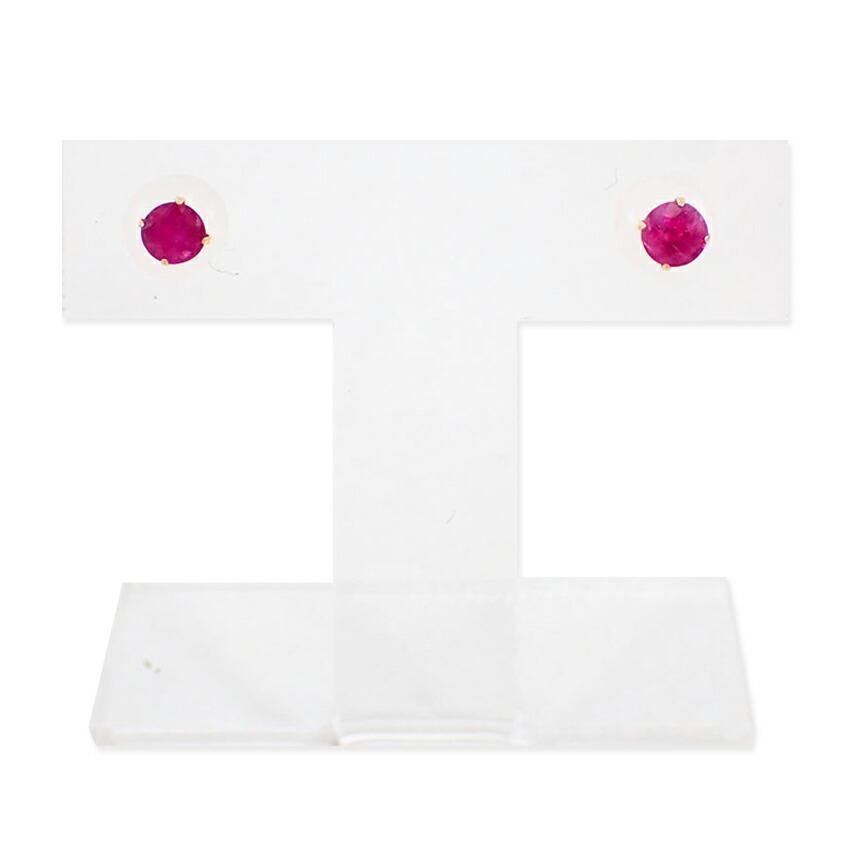 

[Used] K18 Ruby Earrings/j71-5