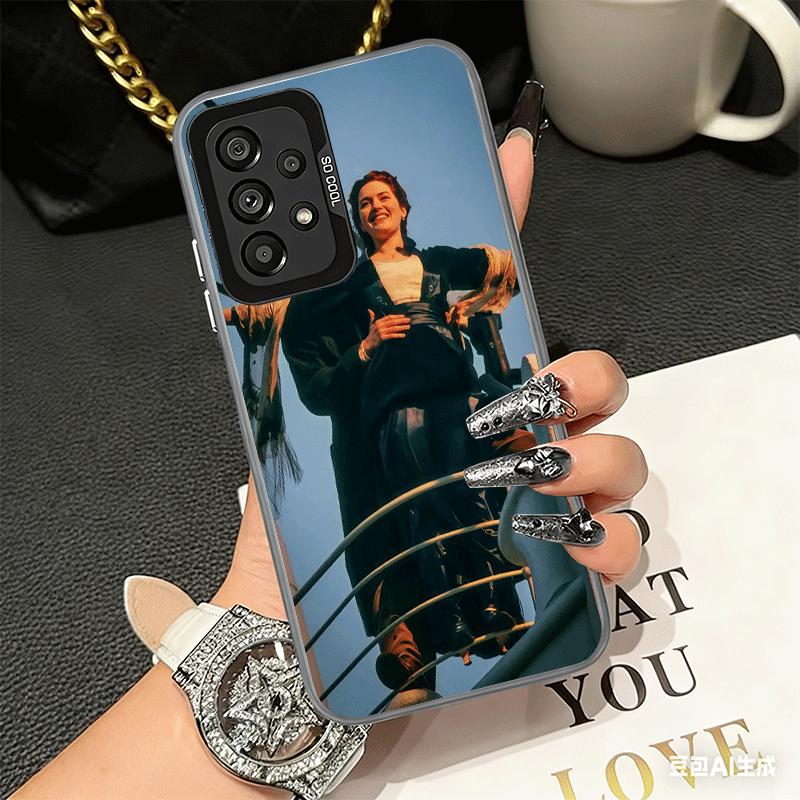 Titanic Movie Rose Jack Soft Phone Case for Samsung A17 A16 A15 A14 A13 A57 A56 A55 A54 A53 A37 A36 A35 A34 A33 A26 A25 A24 A23