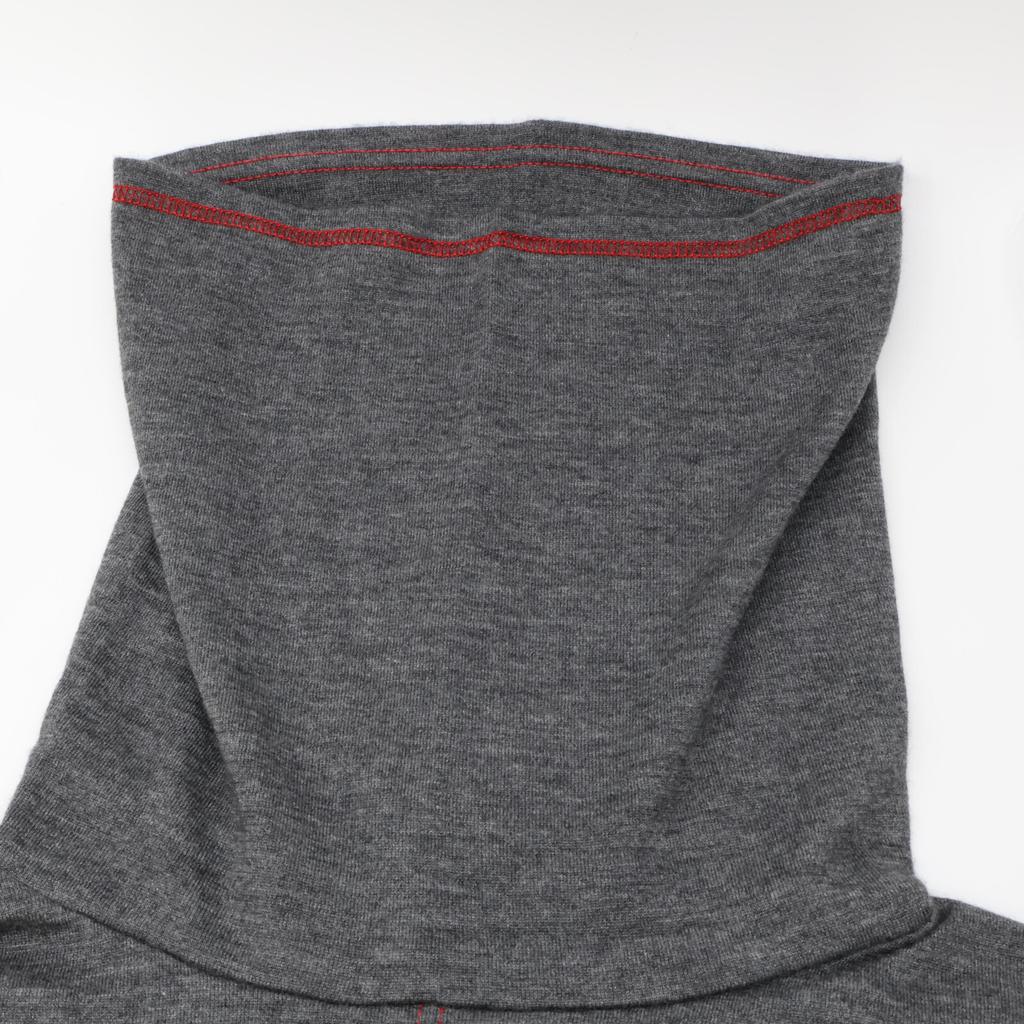 CHANEL Grey 00A P16507V00838 Wool Turtleneck Knit tops 38 grayUsed