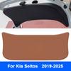 For Kia Seltos -2025 Car Trunk Door Anti Kick Pad Tailgate Anti-Scratch Protective Sticker Cargo Liner Interior Accessories