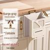 Foldable Kitchen Cabinet Door Hanging Trash Bin - Creative, Thickened Wastebasket for Easy Classification