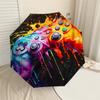 1pc Gamer Splash Pattern Umbrella Design Automatic Opening and Closing Umbrella, High-quality Travel Umbrella,  c1128125