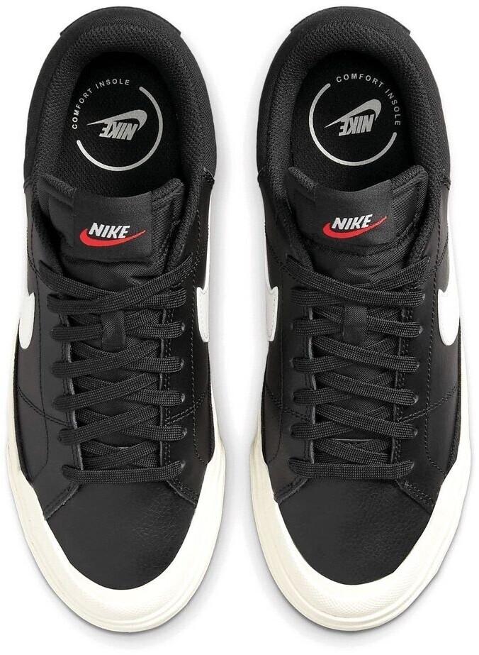 Nike Court Legacy Lift Women's Sneakers (DM7590-001) Black/white/team Orange/sail