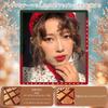 DayaEmmoTQ Eyeshadow Palette, 9 Colors, Matte, Shimmer, Glitter, Natural Color Payoff, High Adhesion, Beginner-Friendly, Birthday Gift for Girls