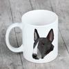 Bulterier, Bull Terrier -Kubek Ze Zdjęciem I Napisem Geometryczny Pies Art-Dog