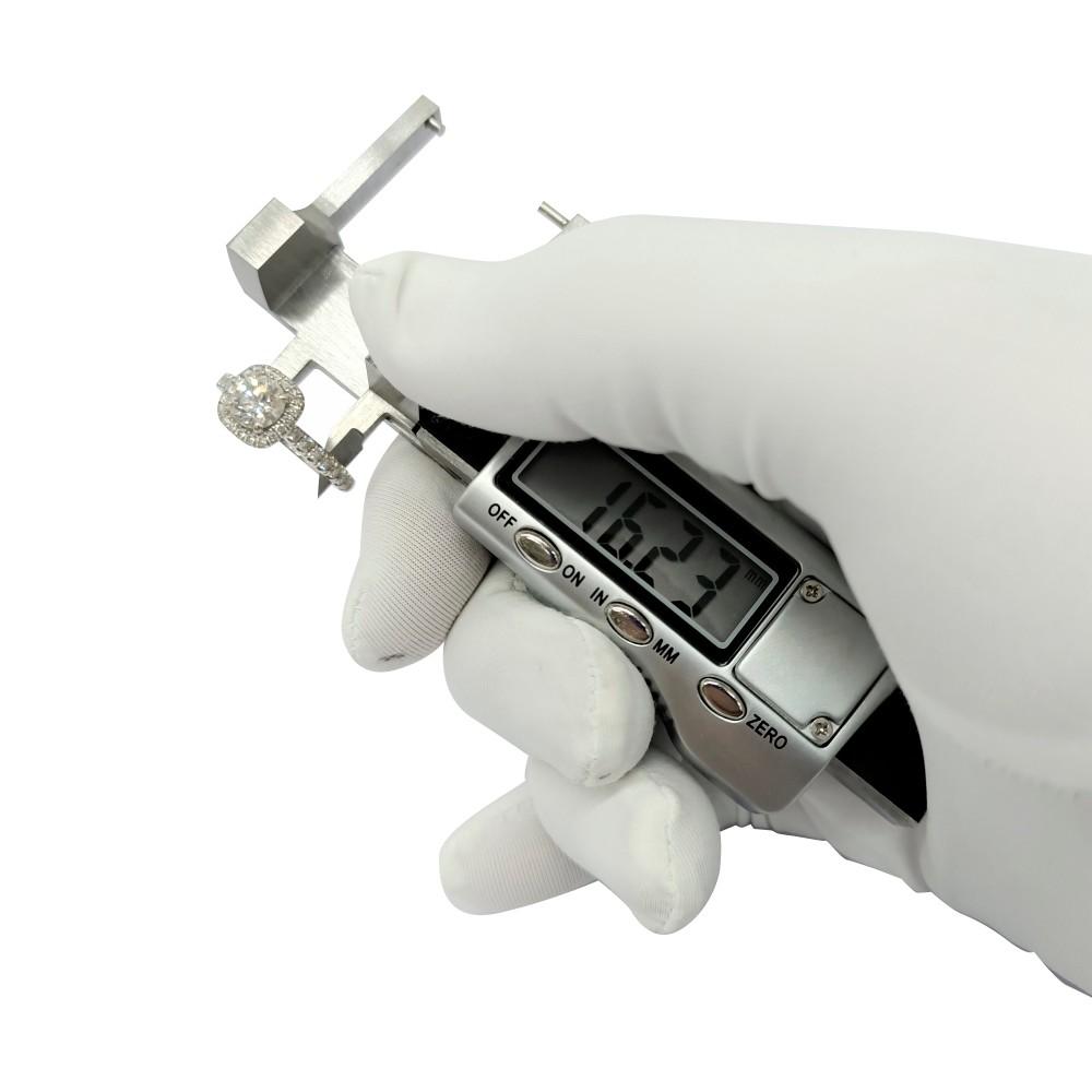 Digitale Edelstein-Messschieber mit Schmucknadel-Aufsatz Messwerkzeuge Hohe Qualität Mini-Taschen-Diamant-Messschieber 0-25mm 0,01mm LYSUZ