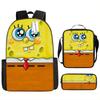 Spongebob Squarepants Children'S School Bag Male And Female Students Backpack Kindergarten Cute Cartoon Backpack Pencil Bag