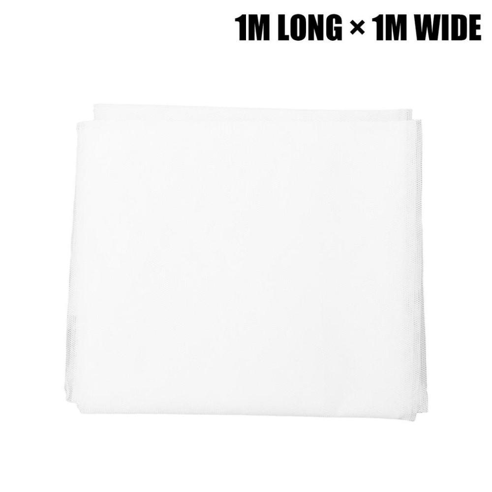 

1/1.2/1.5/2m Food Dustproof Cover Foldable White Anti-Fly Mesh Covers Easy to Clean Mosquito Proof Mesh Cover Outdoor Picnic