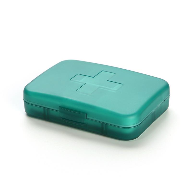 Eco-friendly Folding Mini Pill Box: Moisture & Damp Proof, Compact & Portable Carry-on.