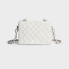 Advanced Diamd Grid Chain Bag, New Women's Crossbody Leather Bag, Vintage Classic Light Luxury Hand-held Crossbody Bag