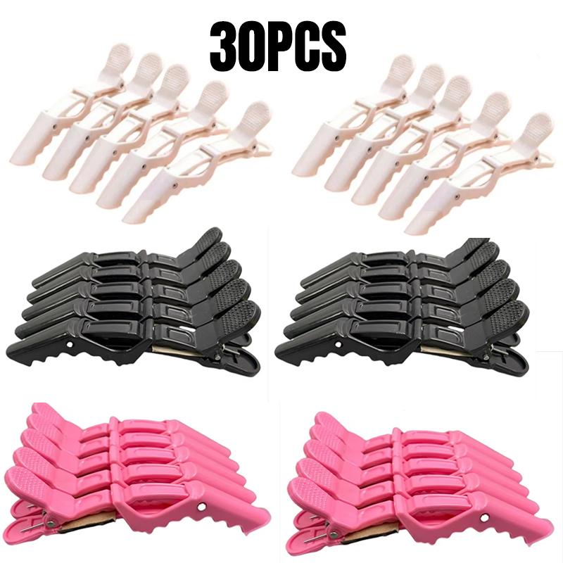1-11PC Alligator Hair Clip Hairdressing Clamps Salon Perm Hair Dye Plastic Hairpin Wig Clip Woman Man Haircut Partition Accesso